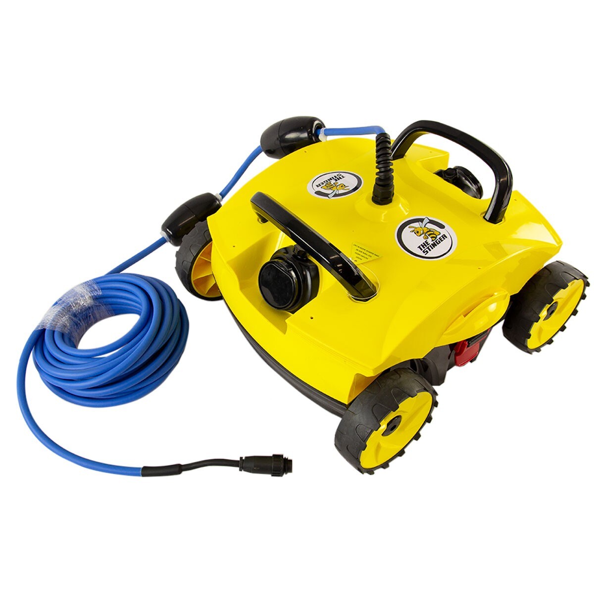 Aqua Select Stinger Above-Ground Robotic Swimming Pool Cleaner w/ Power Supply