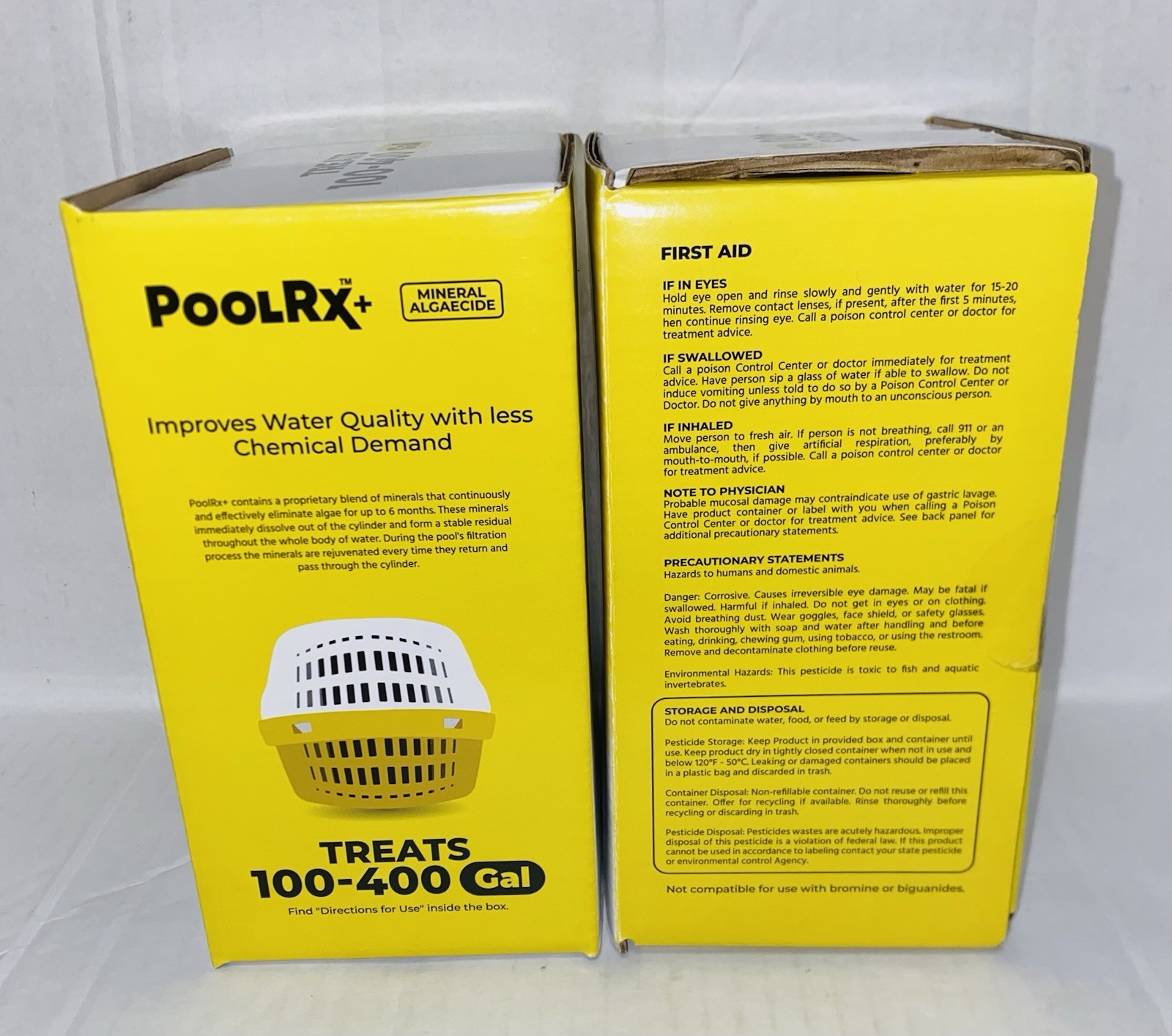 2 New PooI RX+ Treats 100-400 Gal