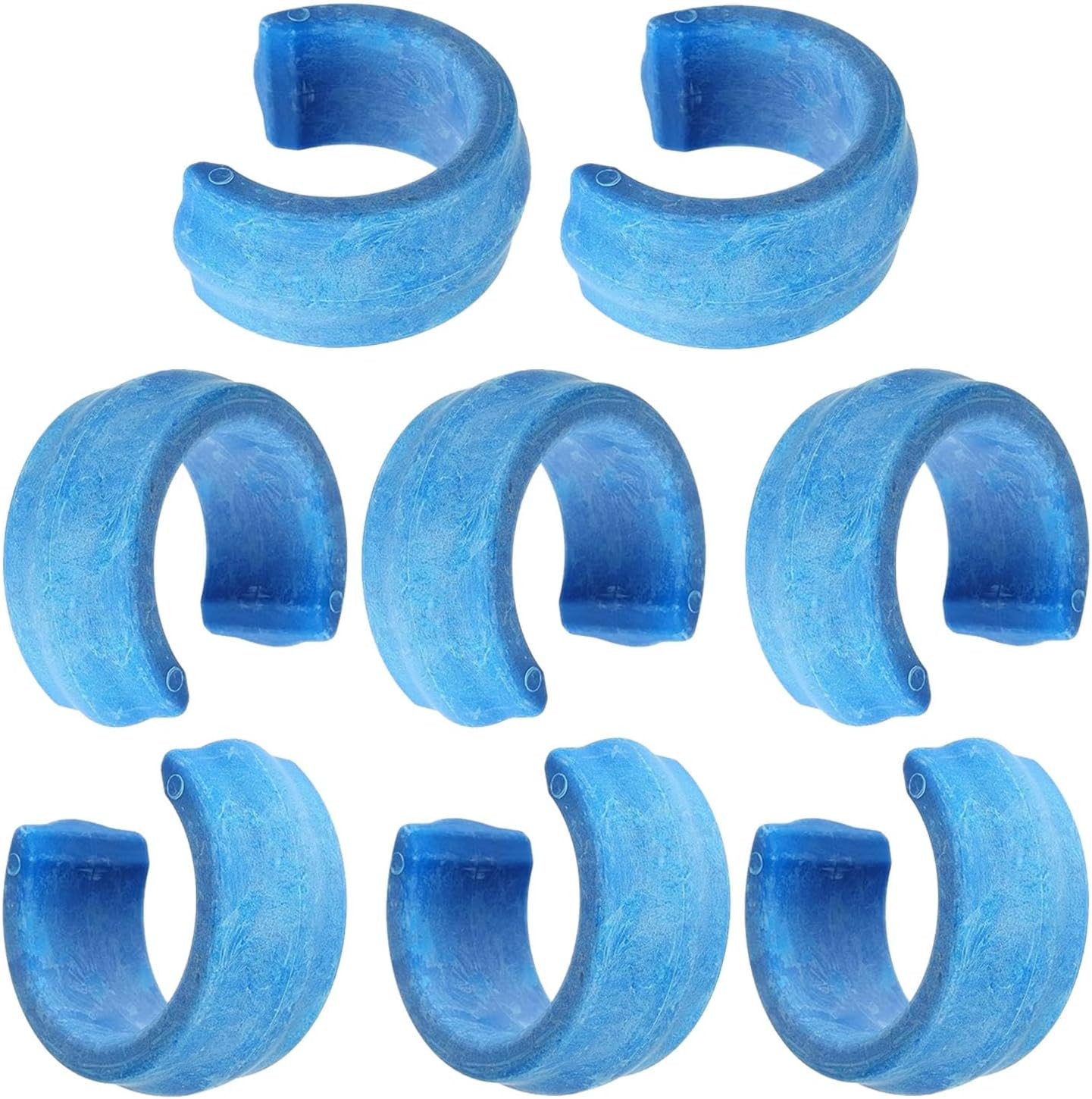 Pool Cleaner Hose Weights, 8 Pack, Blue, Compatible with Baracuda W83247