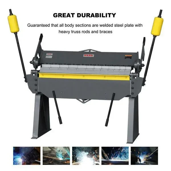 KAKA Industrial W-4812 ,48-Inch Heavy Duty Sheet Metal Pan And Box Brake