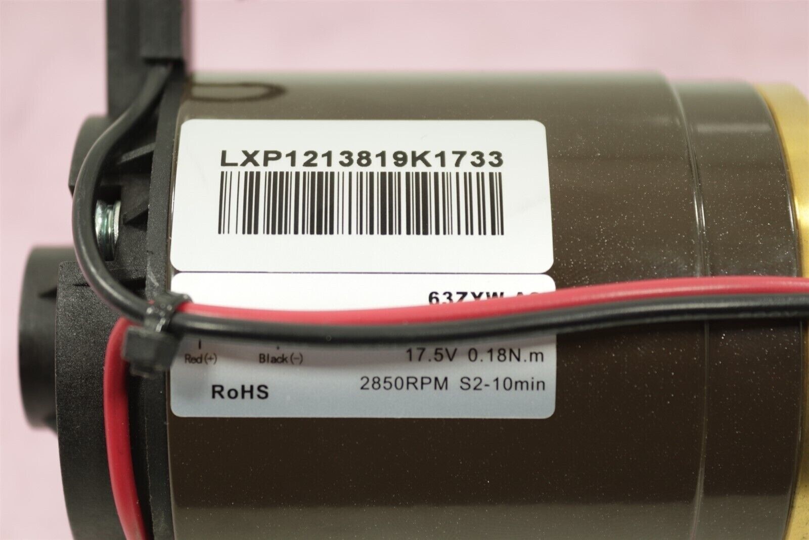 MAYTRONICS DOLPHIN IMPELLER FAN MOTOR PUMP 63ZYW-A2 5500012 2850RPM 17.5V