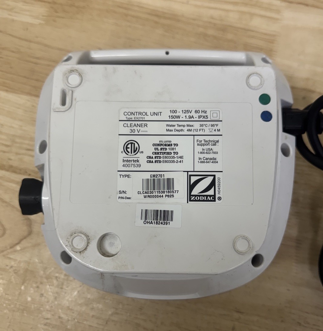 Zodiac WR000044 WR000081 Power Supply Control Polaris P825 8050 F8050 EM2701