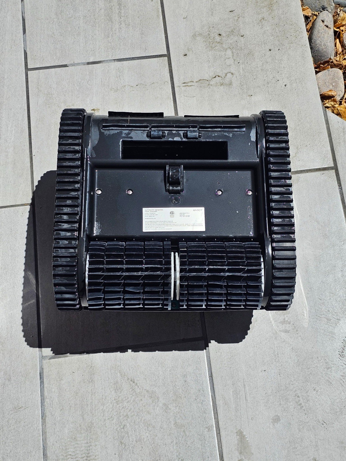WYBOT Cordless Robotic Pool Cleaner Vacuum, Black, Filter & Charger