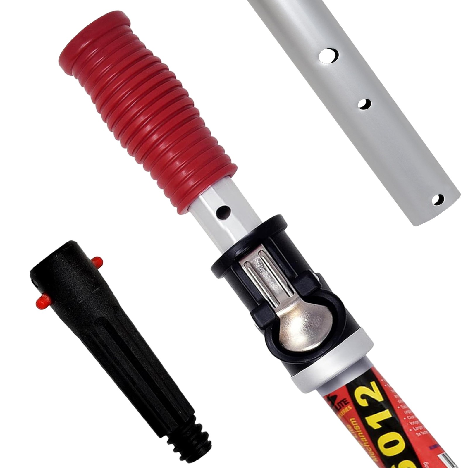 Skimlite Manufacturing Snaplite Telescopic Pool Pole 12 Ft Adjustable Cleaning