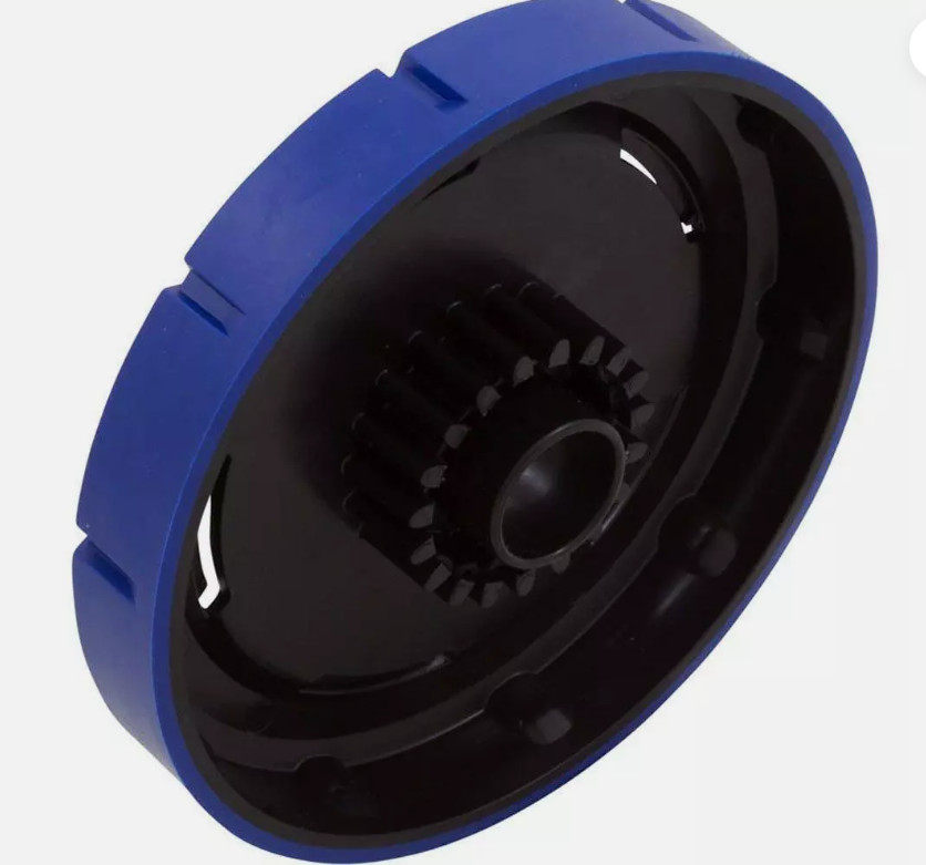 WHEEL RIM & TIRE – BLACK/BLUE (RCX341113BKBL)