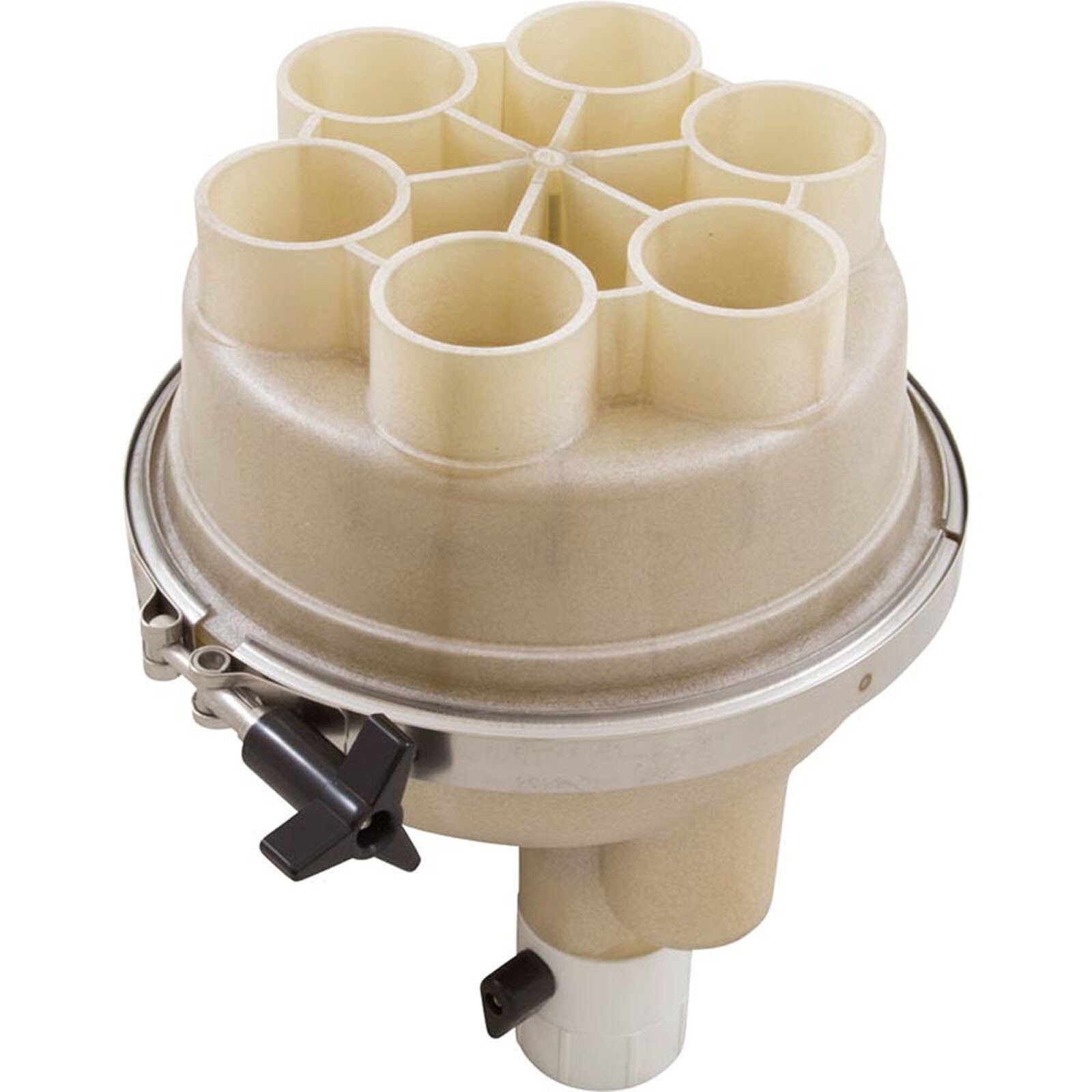 6 Port, Top Feed, 1 1/2&Prime; Complete Valve