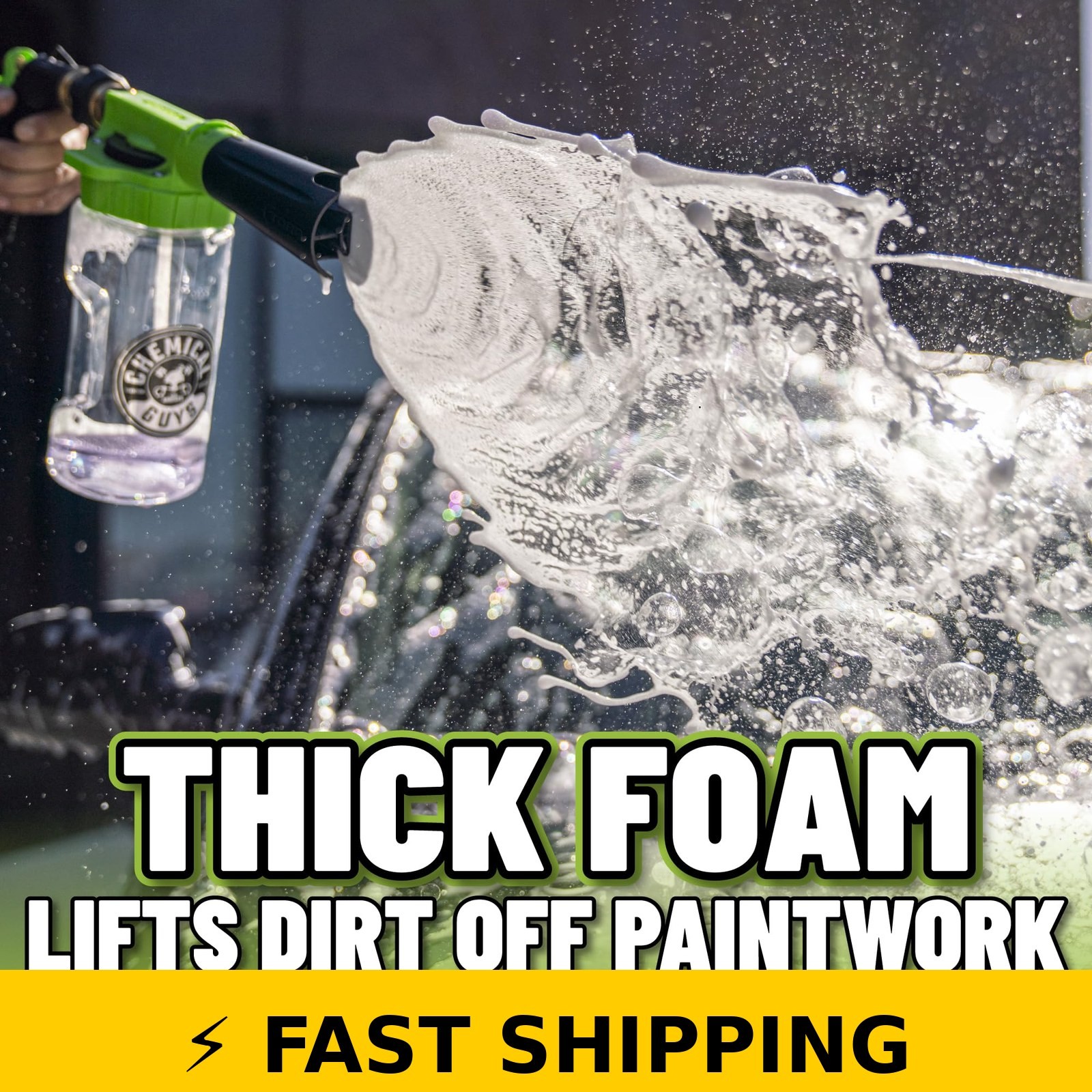 Chemical Guys 10-Piece Car Wash Kit with Foam Gun & Bucket
