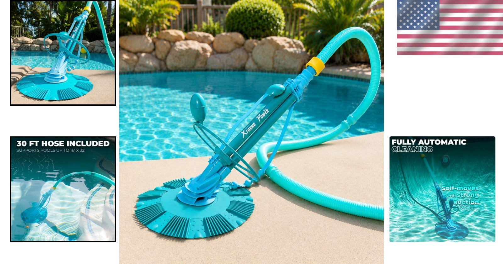 Automatic Pool Cleaner with High Flow Suction