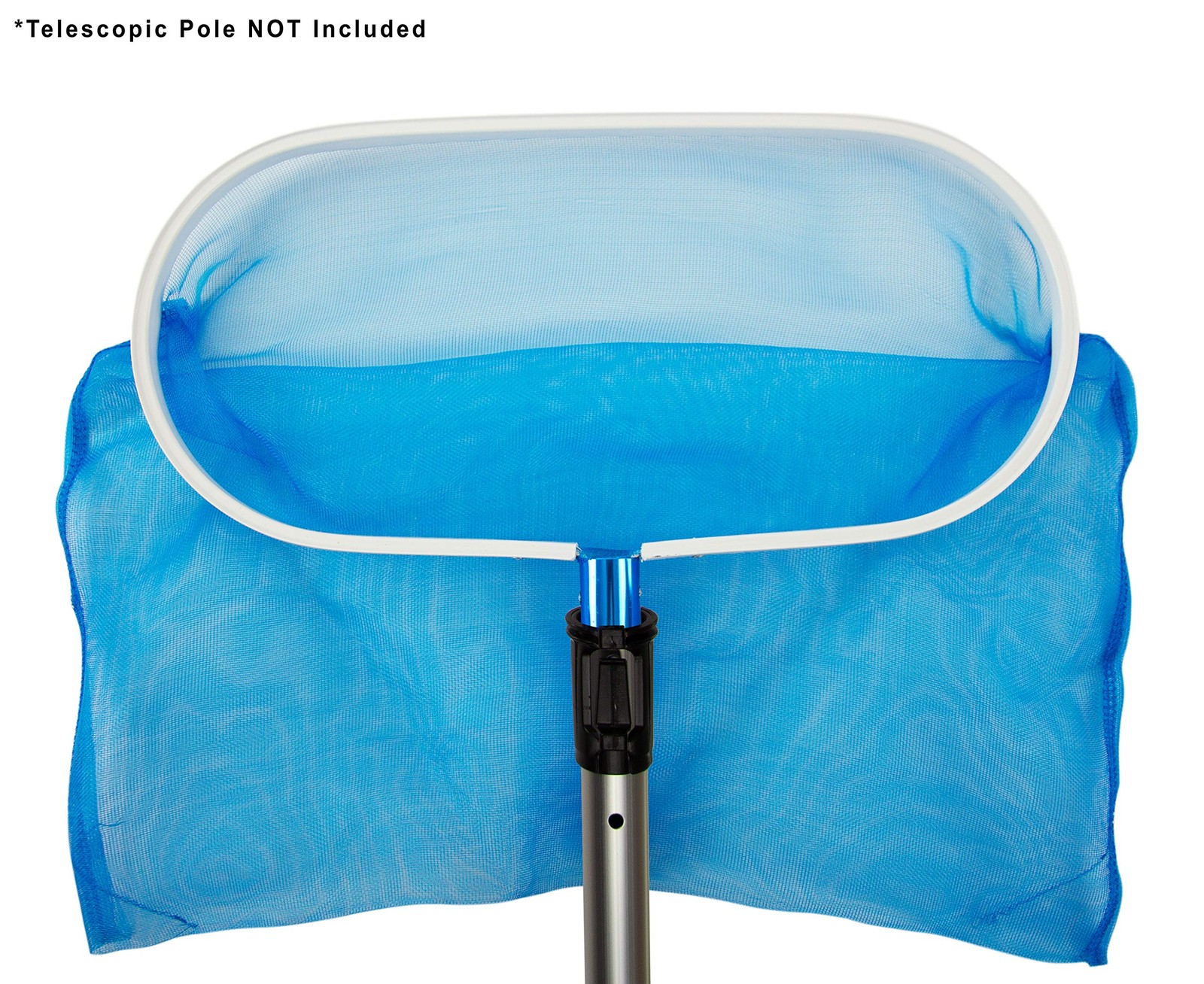 Heavy Duty Deep-Bag Leaf Rake Pool Skimmer with Ultra Fine Mesh | Remove Leav…
