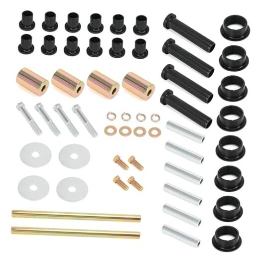 Rear Left and Right A-Arm Bushing Shafts Kit Replacement for Polaris Sportsman