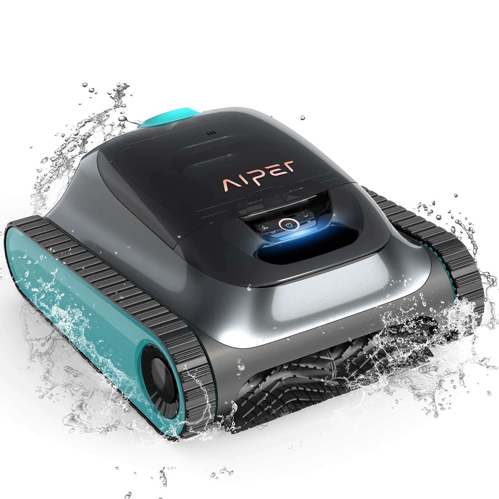 Renewed Aiper Cordless Pool Vacuum Robotic Pool Cleaner Wall Climbing, Scuba S1