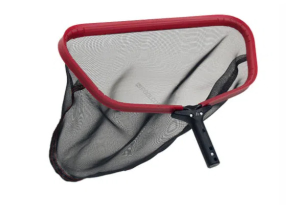 Purity Pool 20&Prime; Red Baron Leaf Rake with Tuff Duty Mesh Net