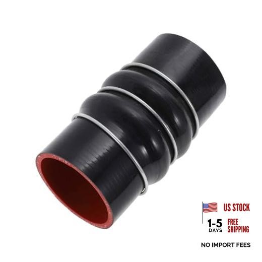 Silicone Hose Charge Air Intercooler Hump Heavy Duty ID 69mm / 2.75&Prime; Black