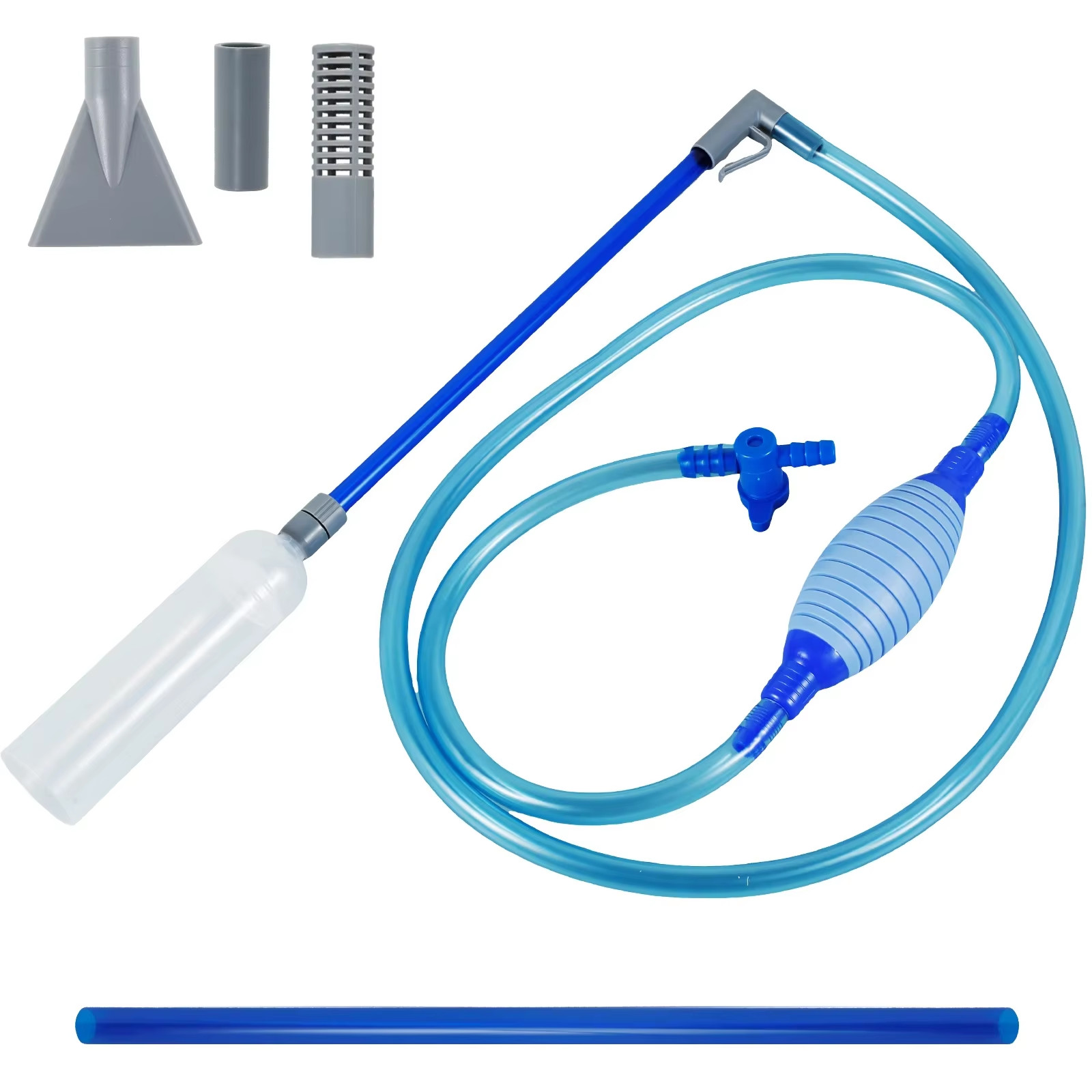 Hot Tub Vacuum Cleaner 10Ft Swimming Pool Vacuum Cleaner Manual Handheld Spa Vac