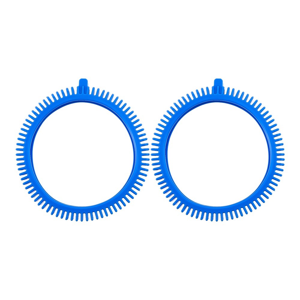2 x Pool Cleaner Front Tires with Super Hump Rubber 896584000-143 Blue