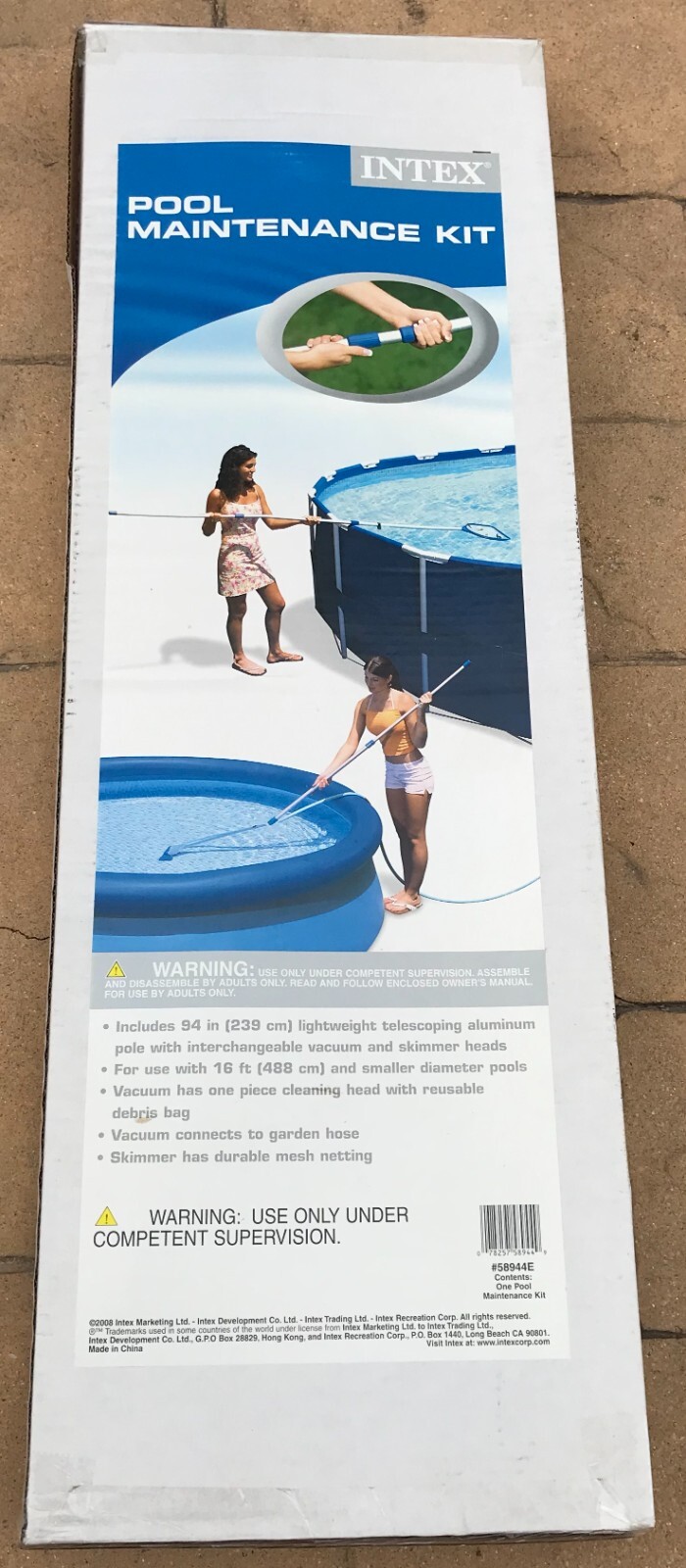 INTEX Swimming Pool Maintenance Kit # 58994E – Brand New