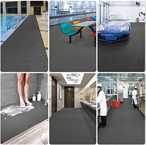 Drainage Non Slip PVC Floor Mats for Swimming Pool Bathroom Garage Restaurant