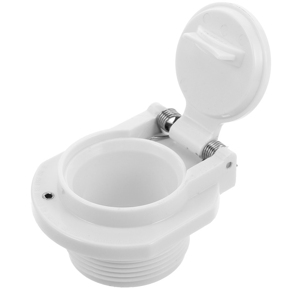 Rotation Pool Vacuum Safety Lock Replacement White Plastic 7.50X6.50X4.00 cm