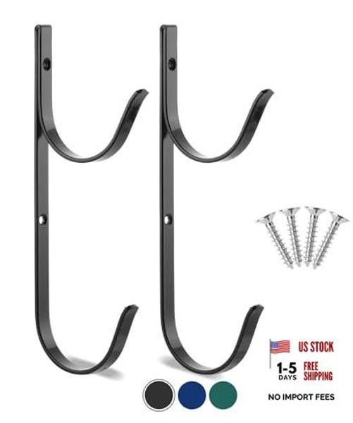 Pool Pole Hanger – 2 Pack, Pool Equipment Hooks for Poles and Hose,