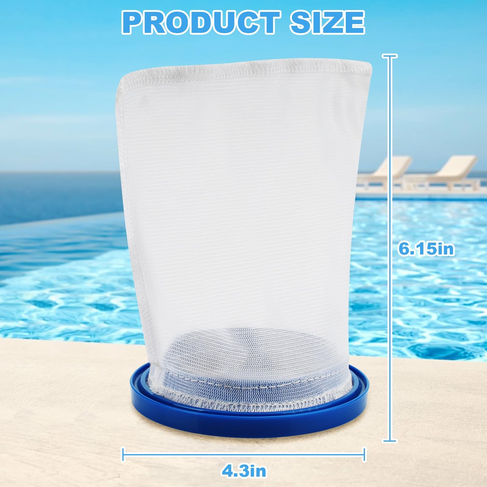 Pool Vacuum Bag (4 Pcs) Fits for Catfish Ultra, iVac 250, iVAC C2, Max, Volt …