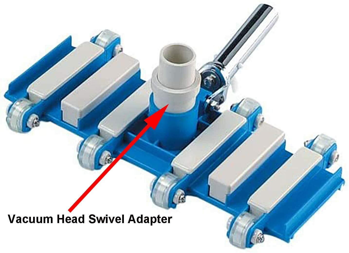 2PK 1-1/2&Prime; Pool Hose Swivel Connector Adapter Fits a Manual Pool Vacuum Head