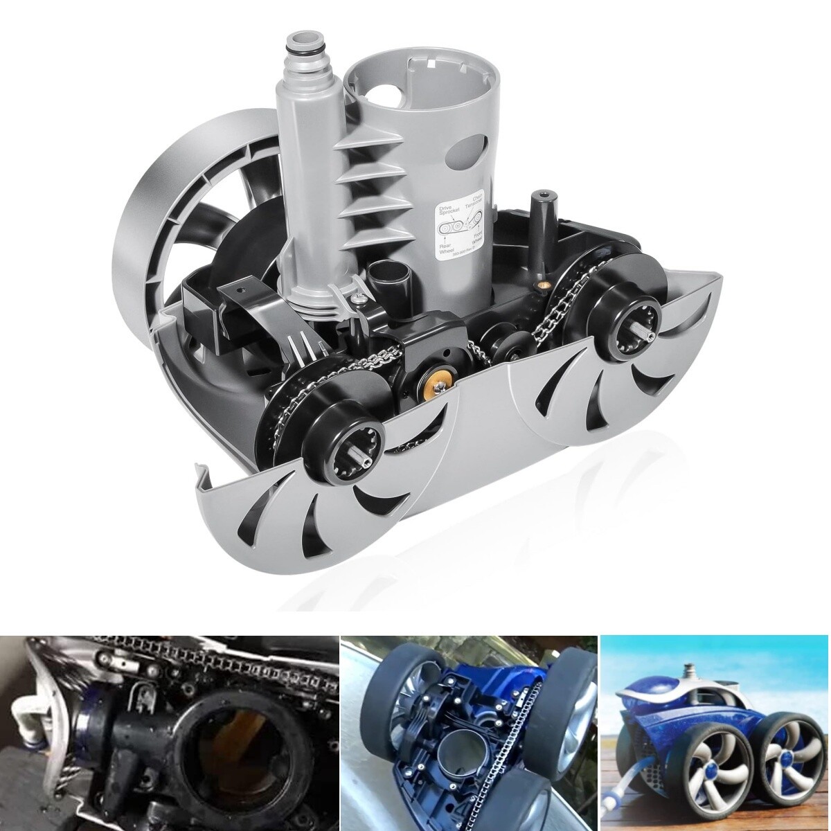 Replace Zodiac Polaris 3900 Sport F6 Pool Cleaner Tune Up Rebuild Kit R0543200