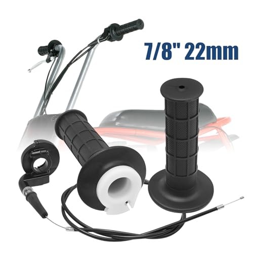 7/8 Inch 22mm Twist Throttle Cable (50 inches) Handle Kit Replacement for