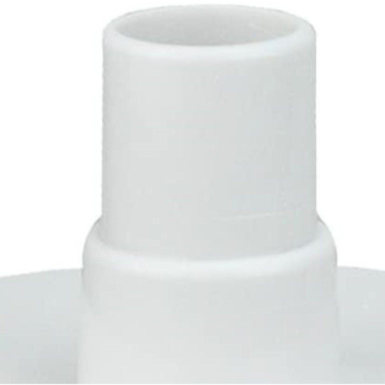 Northlight 6.25&Prime; Round White Swimming Pool Vacuum Plate with Hose Adapter