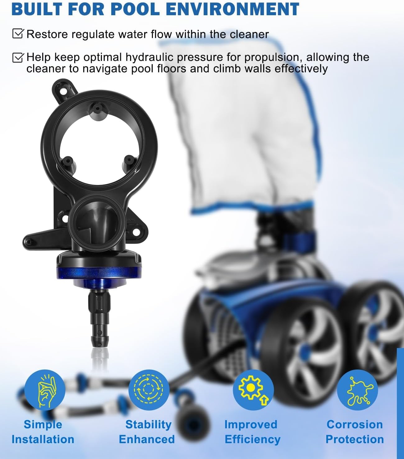 39-300 WMS Water Management Assembly for Polaris Zodiac 3900 P39 Pool Cleaner