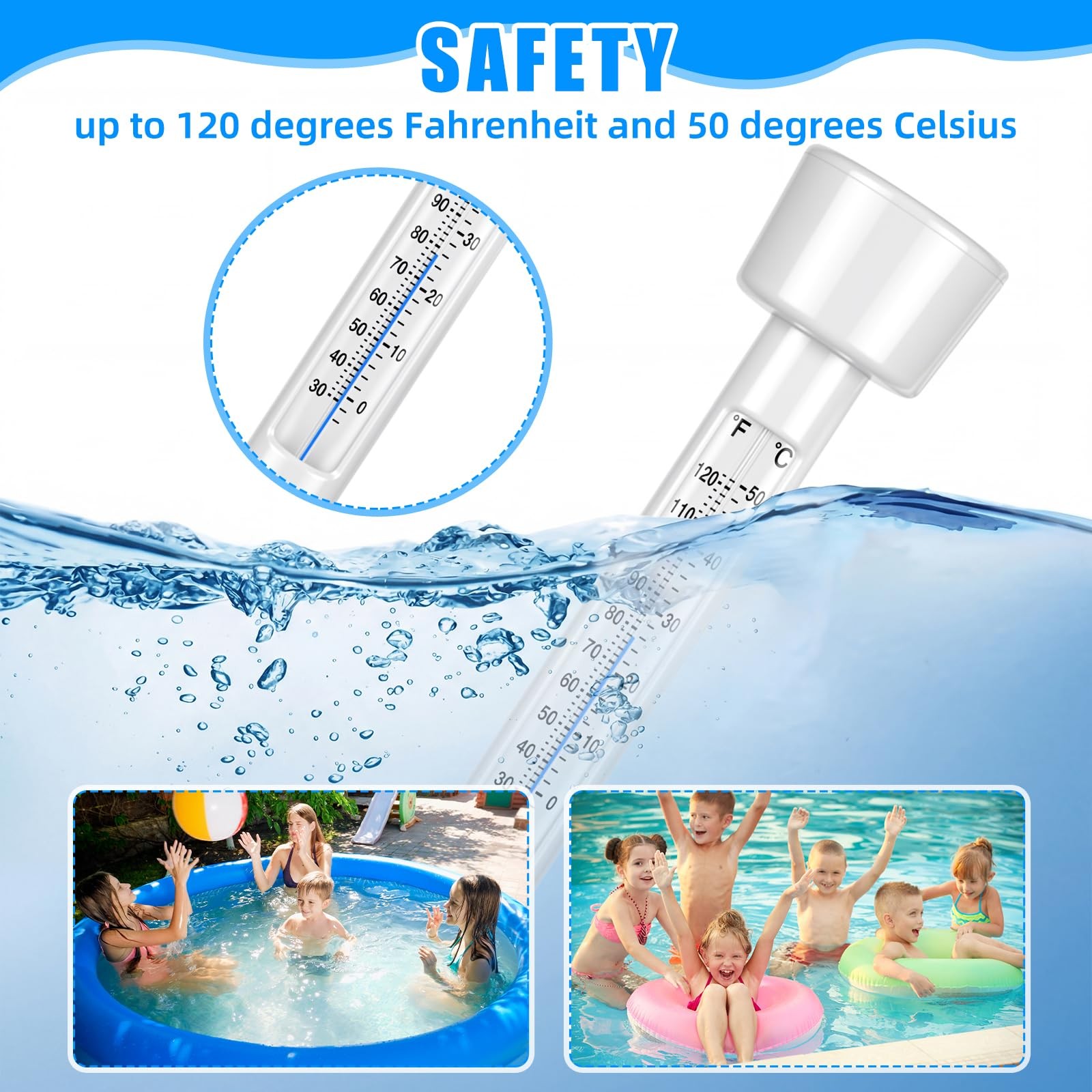 4 Pcs Swimming Pool Cleaning Kit Includes 10 » Pool Brush Head Telescopic Alu…