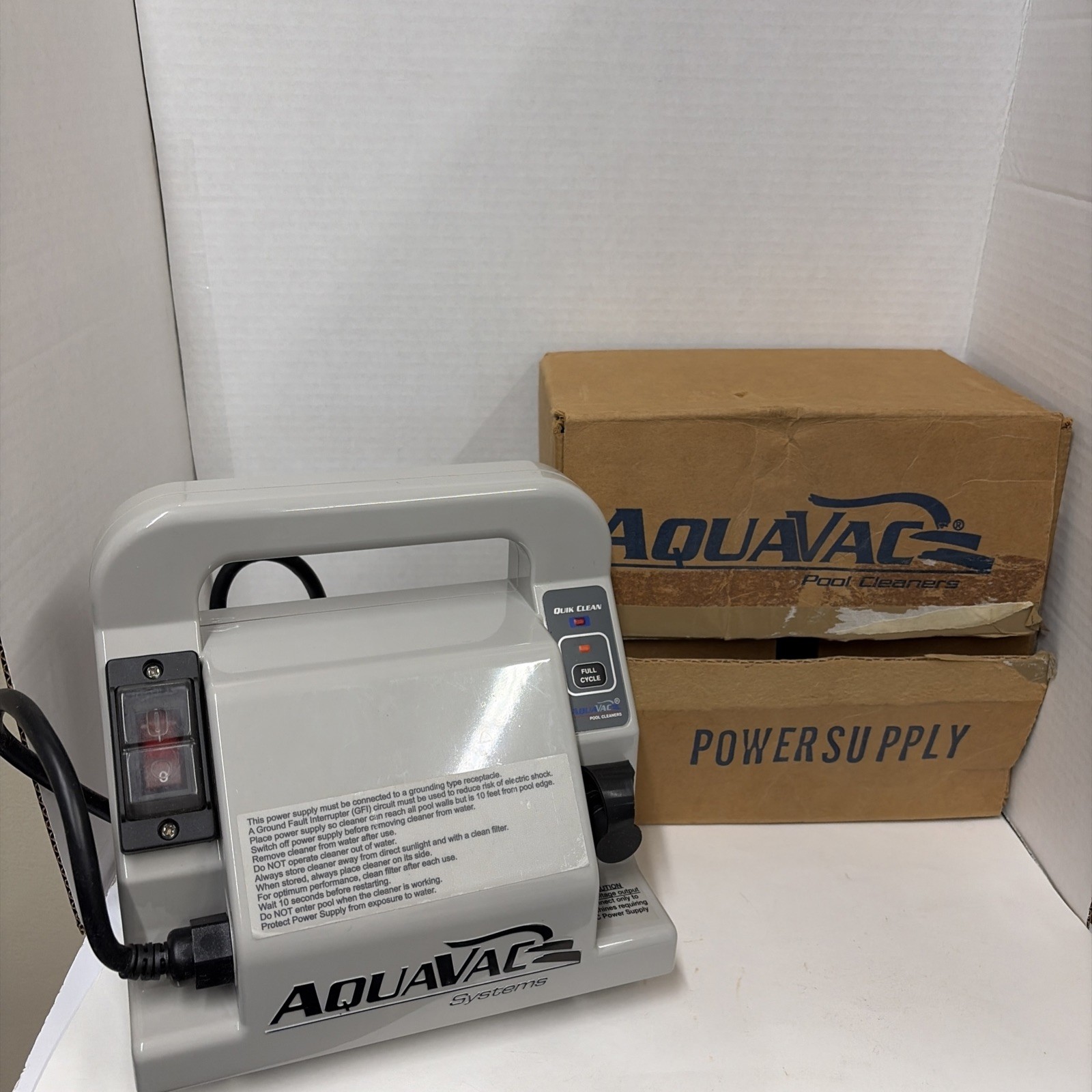 Tiger Shark By Aquavac Power Supply36000QC