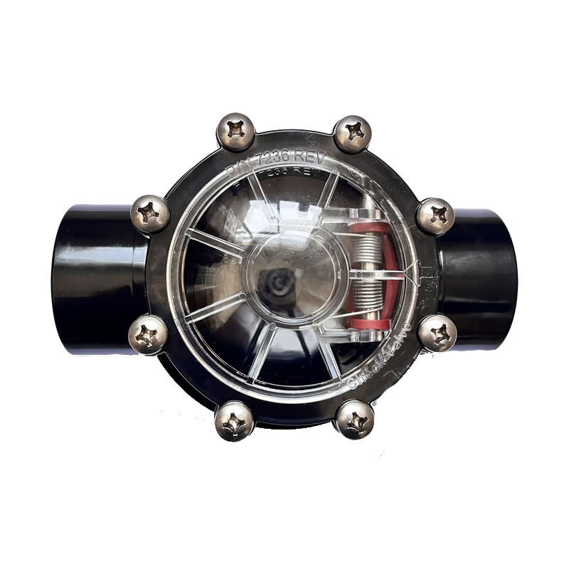 7235 180-DGREE Check Valve for Pool Pumps 1-1/2&Prime; to 2&Prime; PVC CPVC High Flow 170GPM
