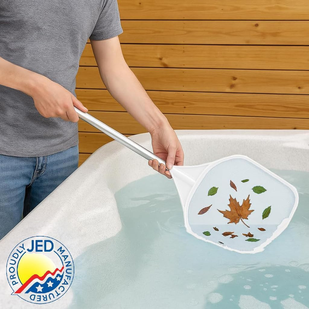 2 Ft Hand Skimmer Net for Pools and Hot Tubs – Cleaning Supplies