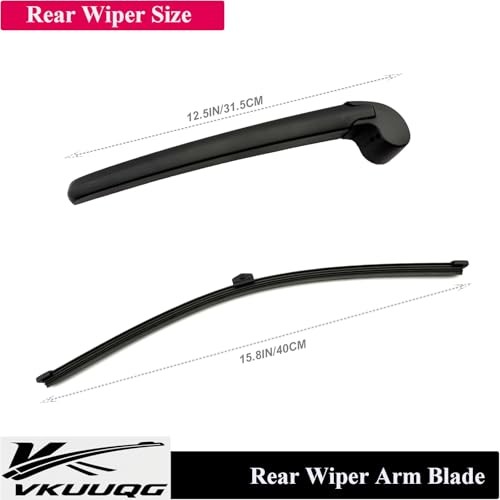 Rear Windshield Wiper Blade Arm Kit Replacement for Audi Q5 2019-2024 | Fit