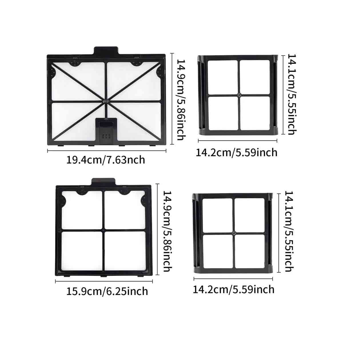 Fine Filter Panels Replacement Part for Dolphin Active 10 , S50, S100