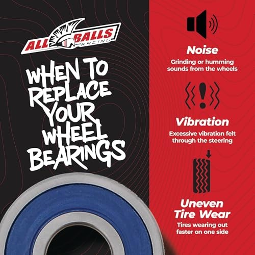 Wheel Bearing Kit 25-1776 Compatible with/Replacement for Yamaha XVZ13 Royal