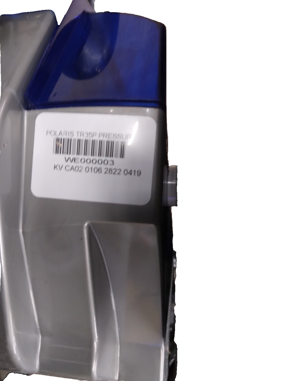 Polaris TR35P Pressure Vacuum Pool Cleaner With Float Heads Extended Feed Hose