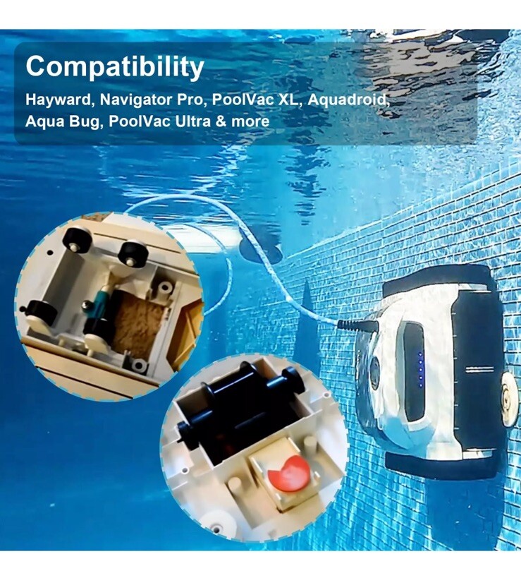 AXV621DAT Pool Vac A-Frame Turbine Kit for Hayward Aquabug Navigator Pro, Ultra