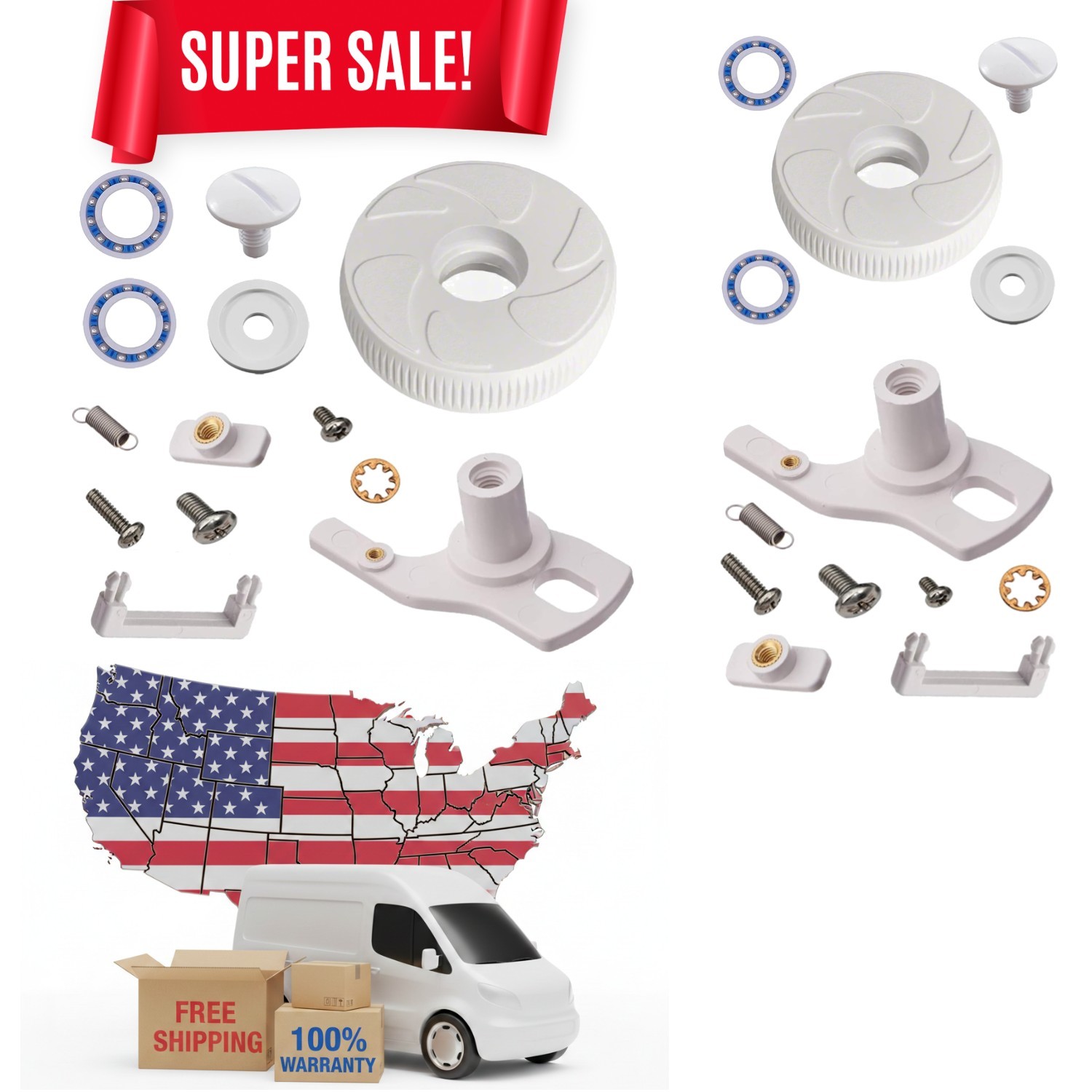 Lightweight Idler Wheel Kit C16 with Essential Accessories for Pool Care