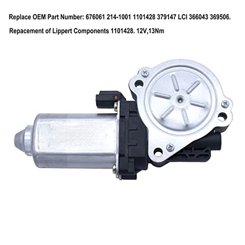 676061 1101428 Motor Replacement Kit RV Stair Entry Step Motor Compatible