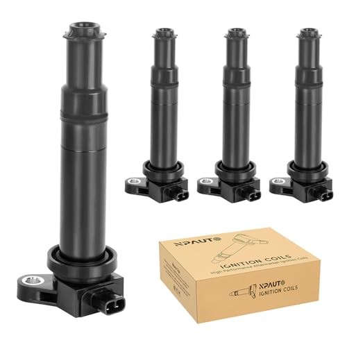 Ignition Coil Pack Replacement for L4 1.6L 1.6 Kia Rio Rio5, Hyundai Accent,