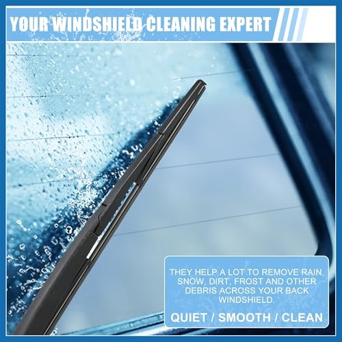 Rear Windshield Wiper Blade Arm Replacement Set OEM Quality Fit for Lexus