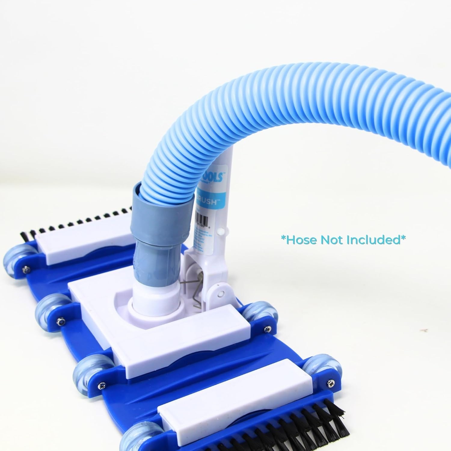 15&Prime; Hydrotools Manual Pool Vacuum Head with Swivel & Wheels for Easy Movement