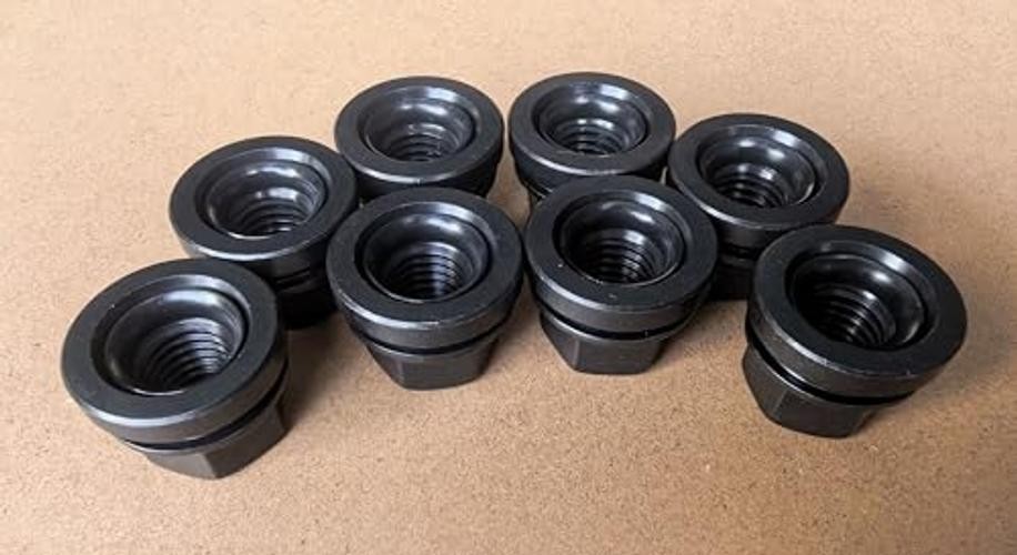 pcs M14*2 Factory Style Open-end Flange Flat Lug Nuts 611-196 Replacement for 8