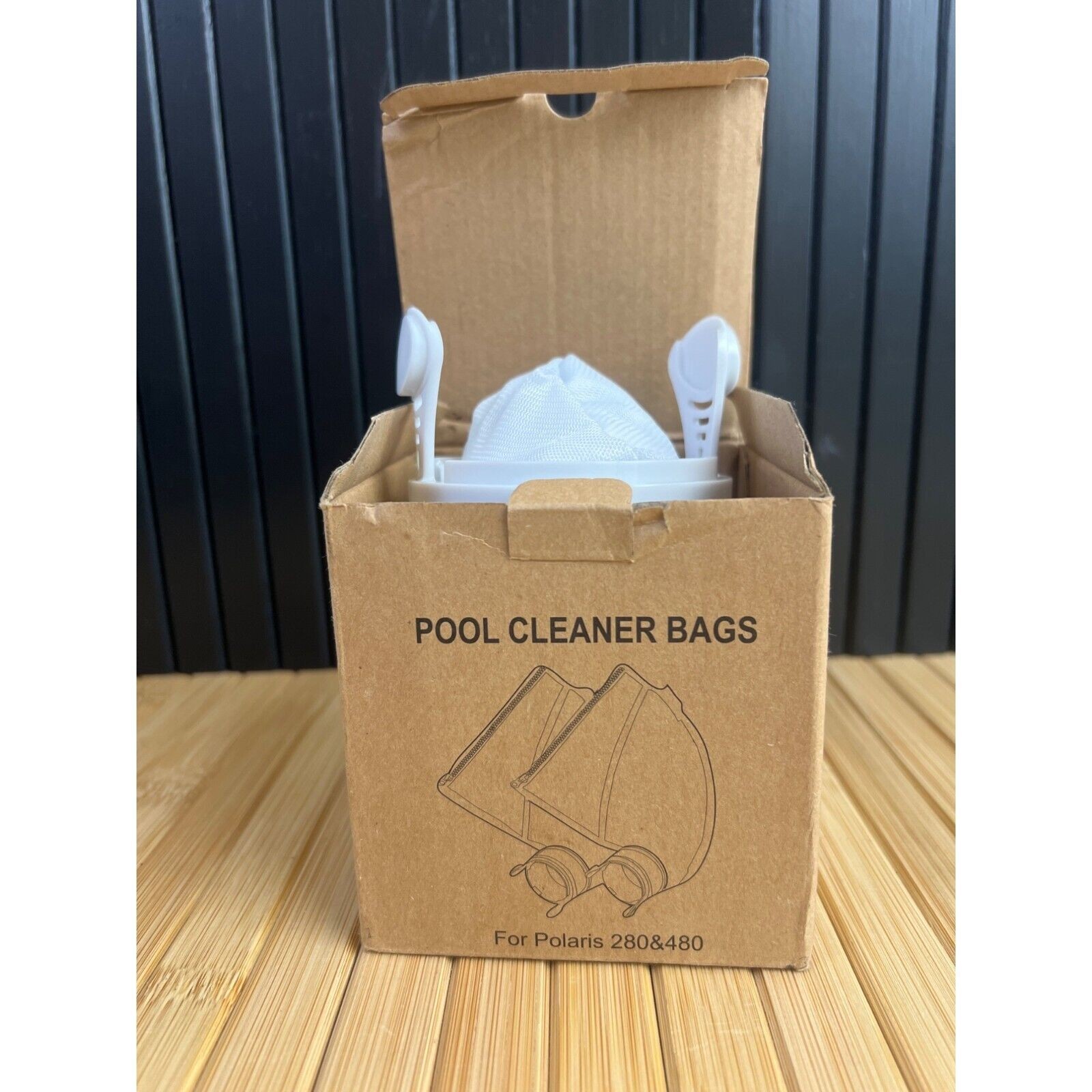 NIB Polaris Pool Cleaner Bags 2 Pack Hogma Nylon Mesh For Polaris 280 & 480