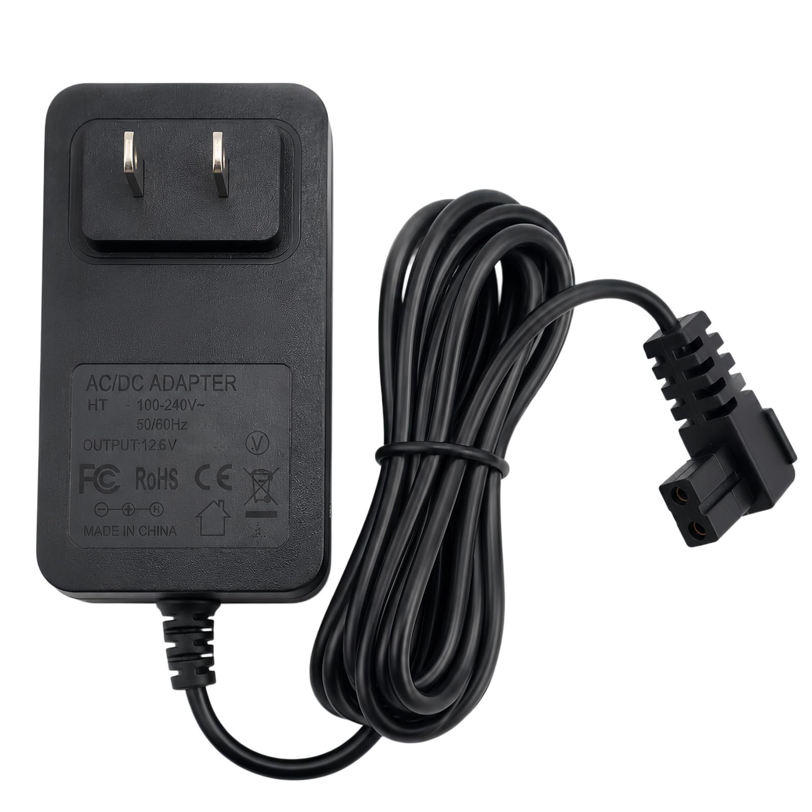 12.6V 2-Pin Power Adapter Charger for Aiper Seagull Pool Vacuum SE 800B 600 1…