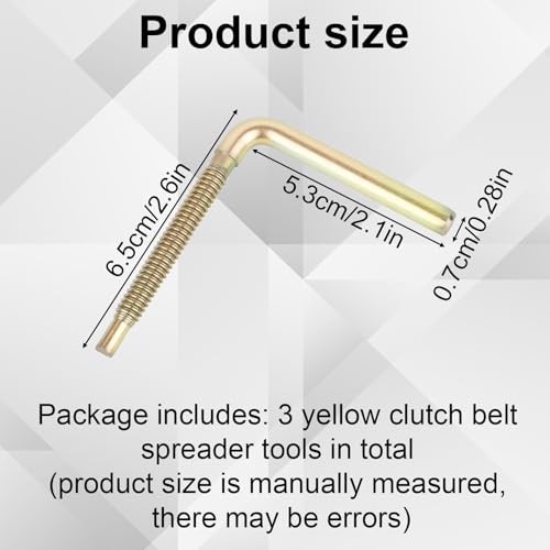 3 Pcs Clutch Belt Spreader Tool for Polaris, Clutch Spreader Belt Replacement