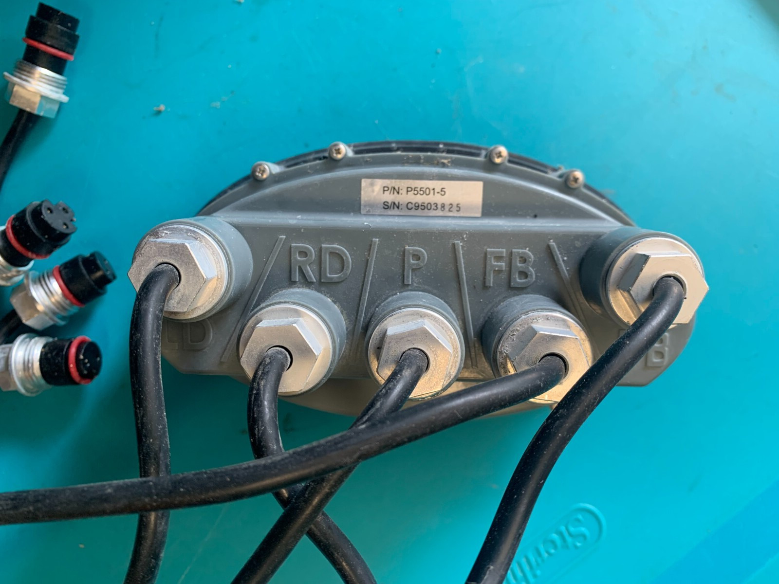 Used control unit for Pool Blaster CX-1 Inground Robotic Cleaner P5501-5