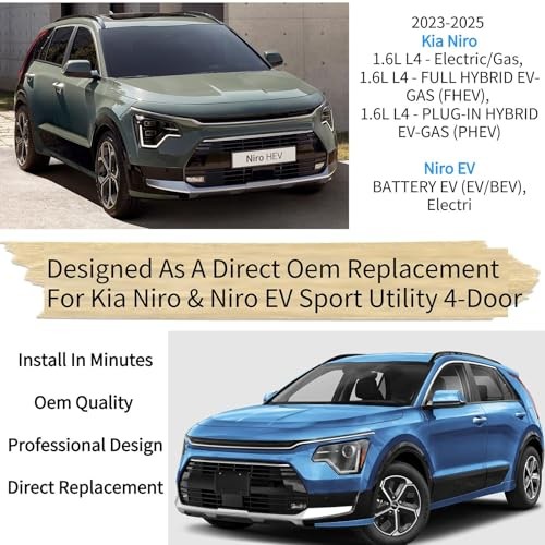 Rear Wiper Blade for Kia Niro & Niro EV 2023-2025 Fit for Hybrid EX Touring SX