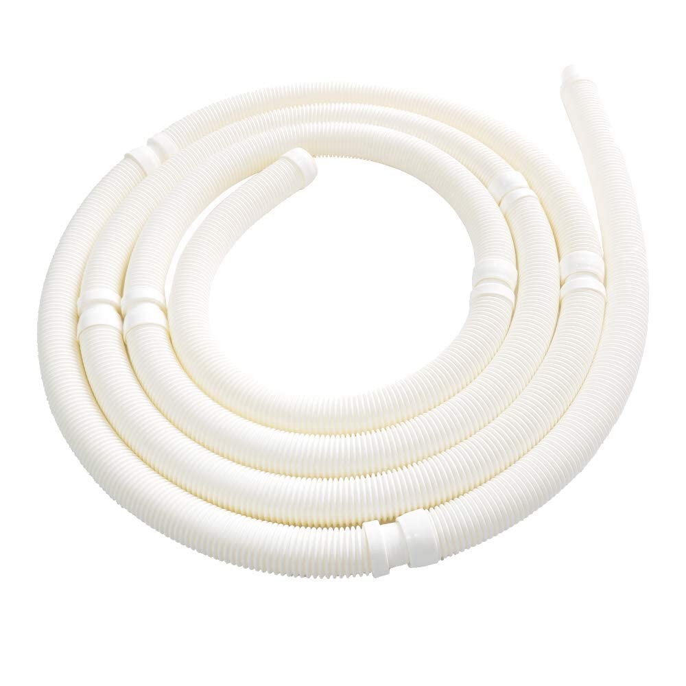 POOLWHALE Vacuum Hose/Replacement Pool Hose -1.5” 8 Hoses 36 inches, White